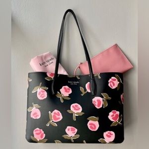 Kate Spade All Day Ditsy Rose Large tote